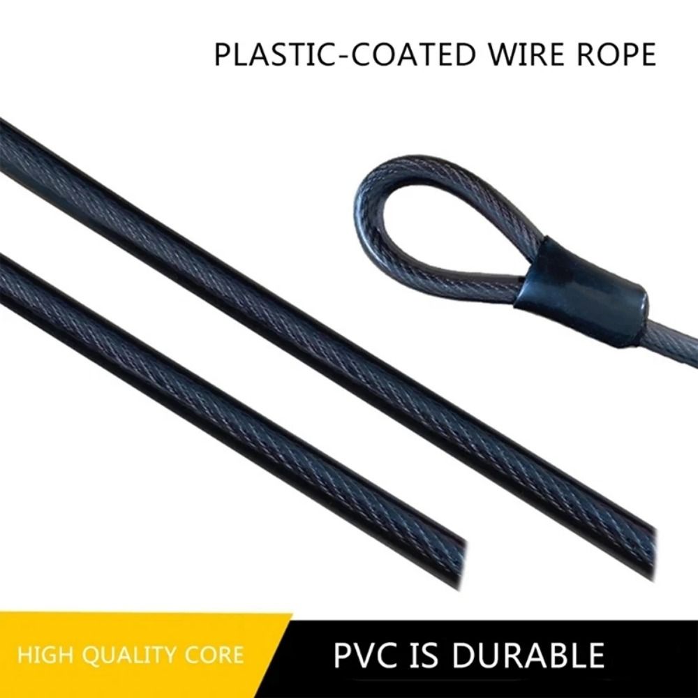 Cable Lock Flexible - Cabo de segurança para bicicleta, resistente