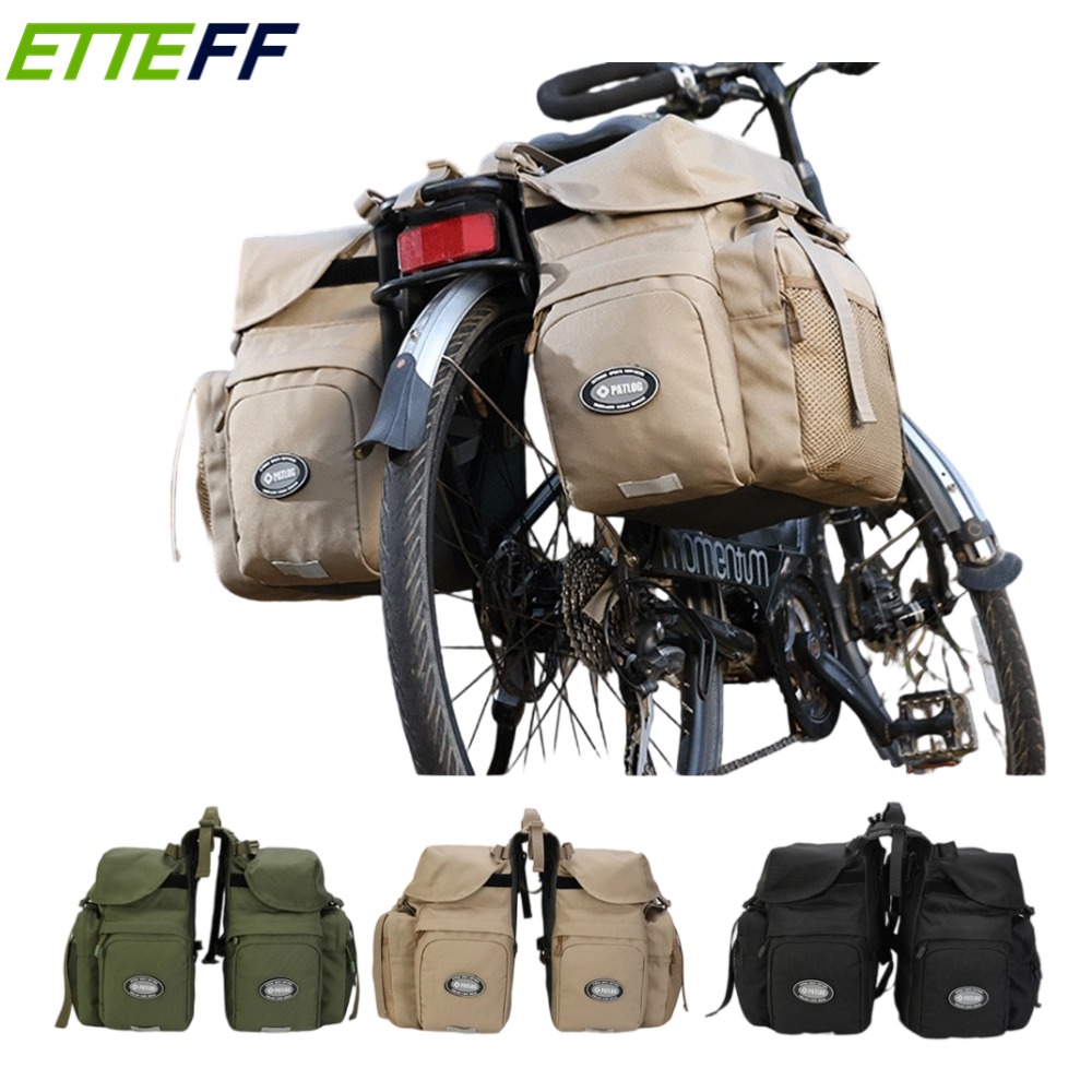 Panniers Waterproof Rear - 1 pçs 30l cestos de bicicleta