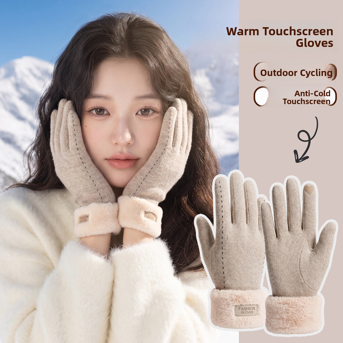Cycling Commute Essentials - Luvas de Ciclismo de Inverno com
