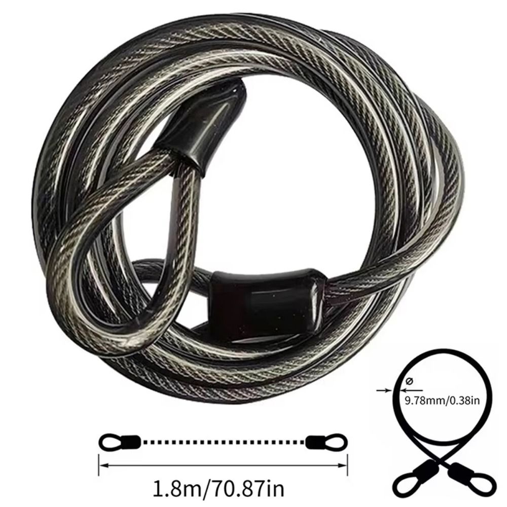 Cabo de segurança para bicicle - Cable Lock Flexible avaliação e preço