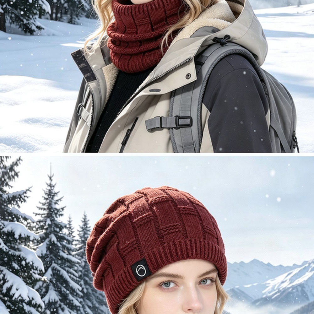 Conjunto de gorro e cachecol d - Cycling Commute Essentials avaliação e preço